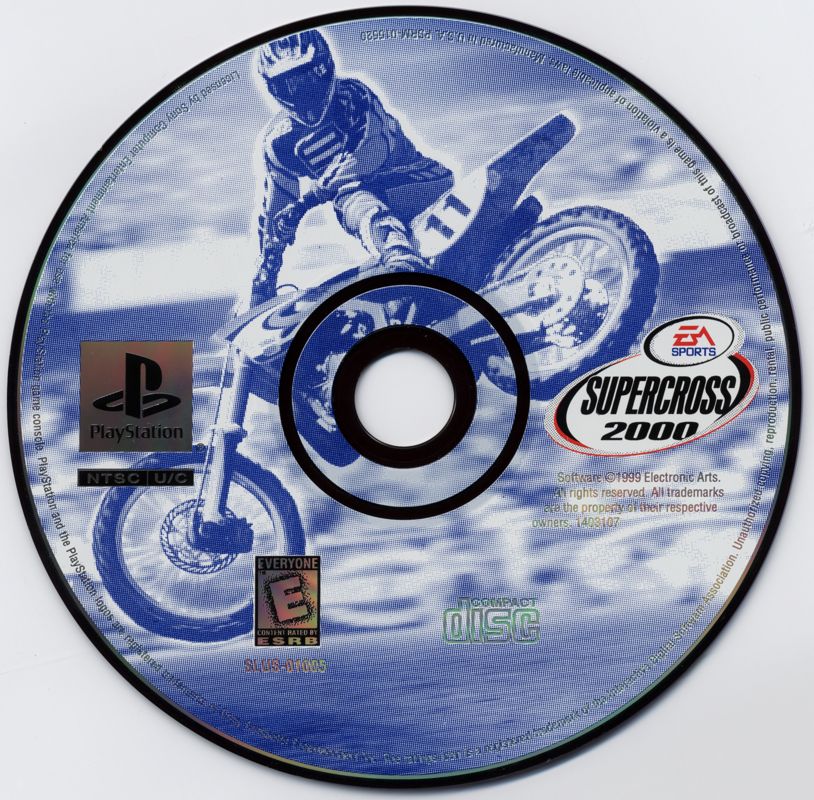 Media for Supercross 2000 (PlayStation)