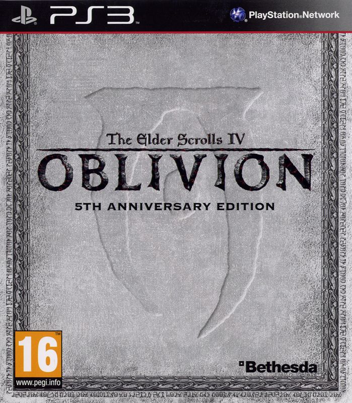 Front Cover for The Elder Scrolls IV: Oblivion - 5th Anniversary Edition (PlayStation 3)