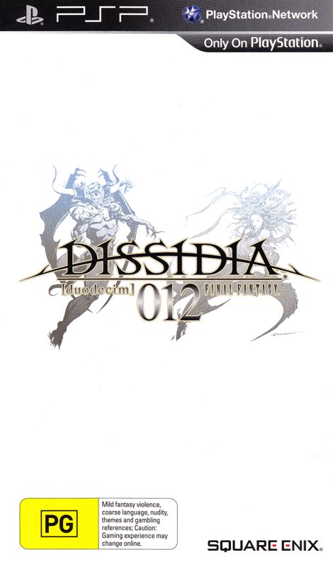 Front Cover for Dissidia 012 [duodecim] Final Fantasy (PSP)