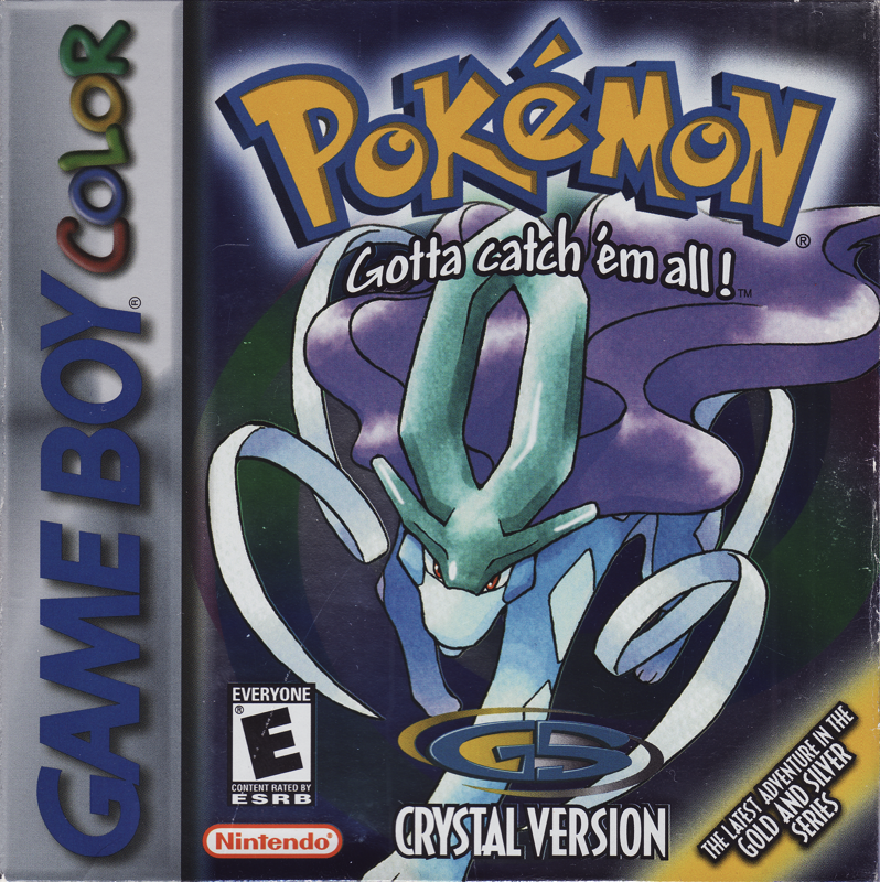 Front Cover for Pokémon Crystal Version (Game Boy Color)
