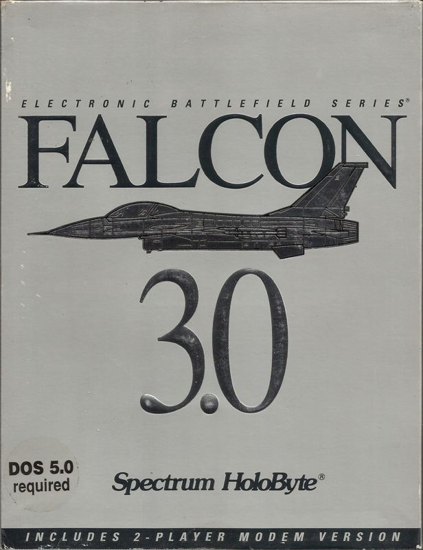 Front Cover for Falcon 3.0 (DOS) (5.25" disk release)