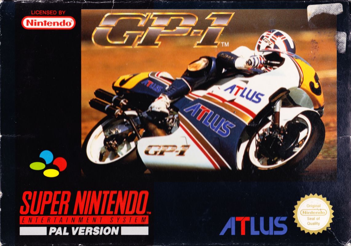 Front Cover for GP-1 (SNES)