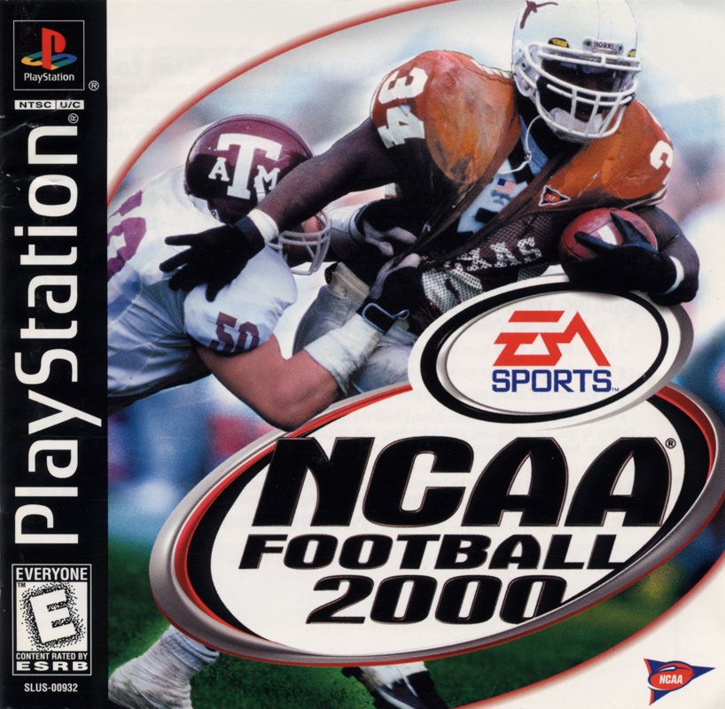 Front Cover for NCAA Football 2000 (PlayStation)