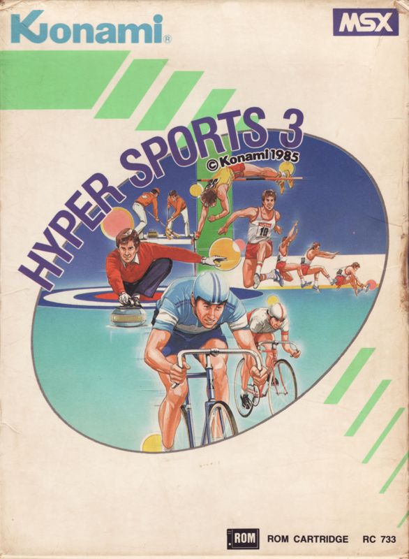 Front Cover for Hyper Sports 3 (MSX)