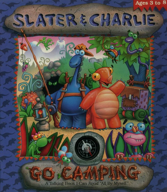 Front Cover for Slater & Charlie Go Camping (DOS and Macintosh)
