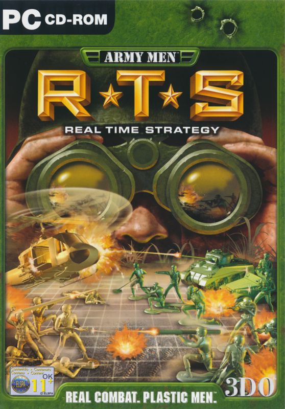 Front Cover for Army Men RTS (Windows)