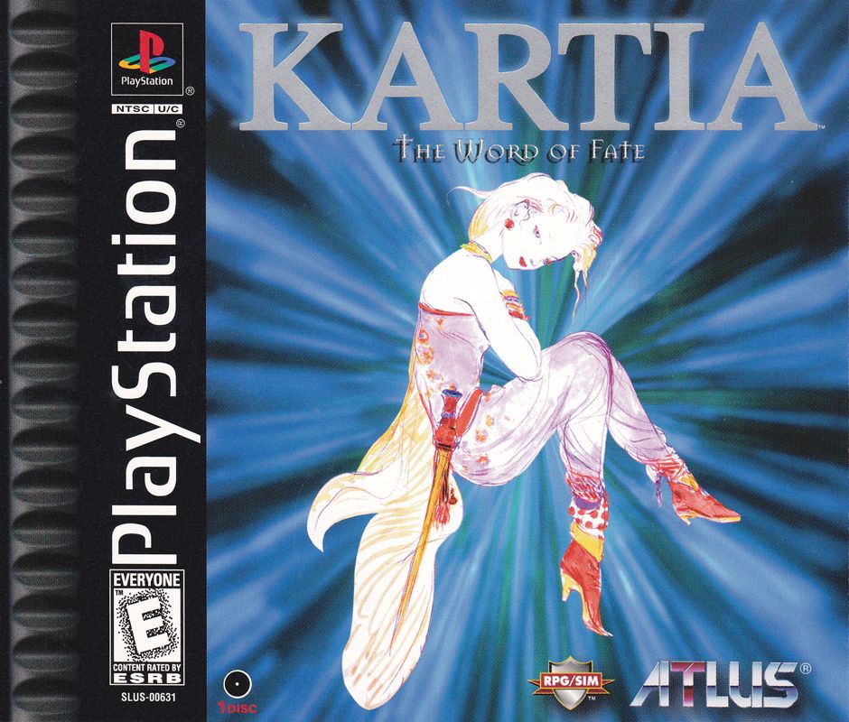 Front Cover for Kartia: The Word of Fate (PlayStation)