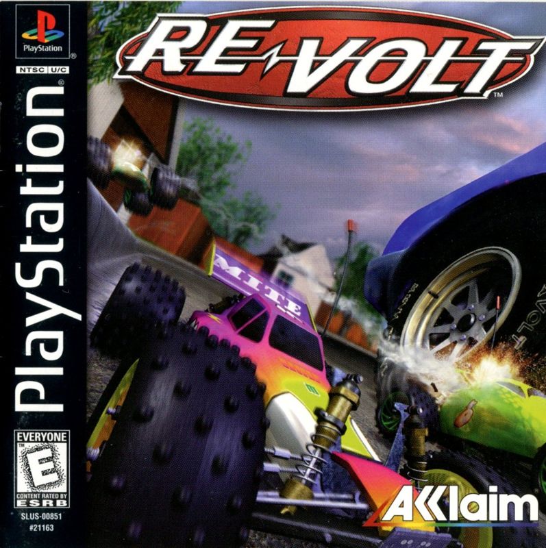 Front Cover for Re-Volt (PlayStation)