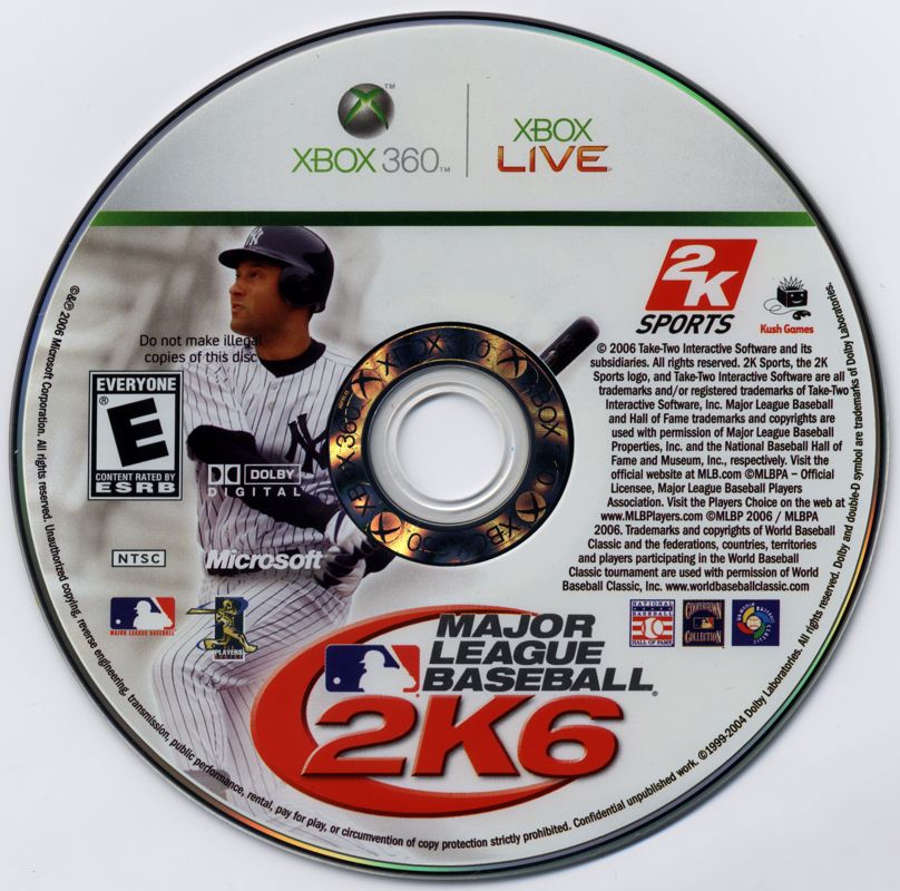 Media for Major League Baseball 2K6 (Xbox 360)
