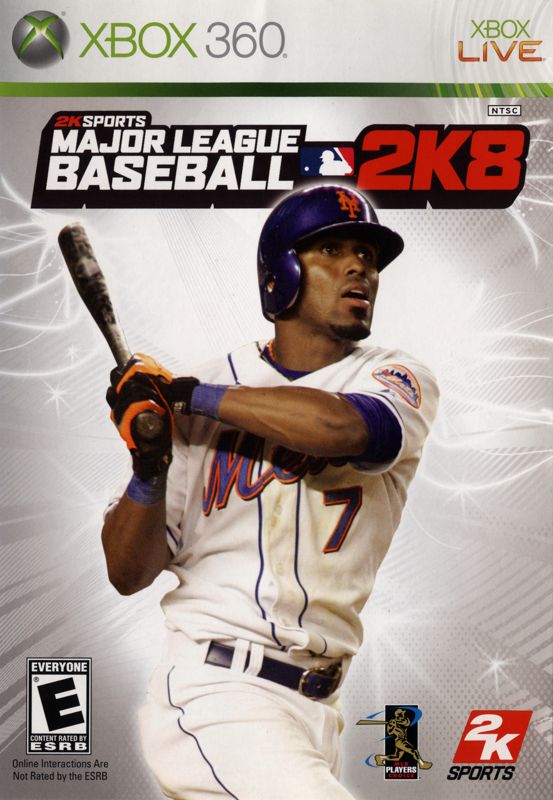 Front Cover for Major League Baseball 2K8 (Xbox 360)