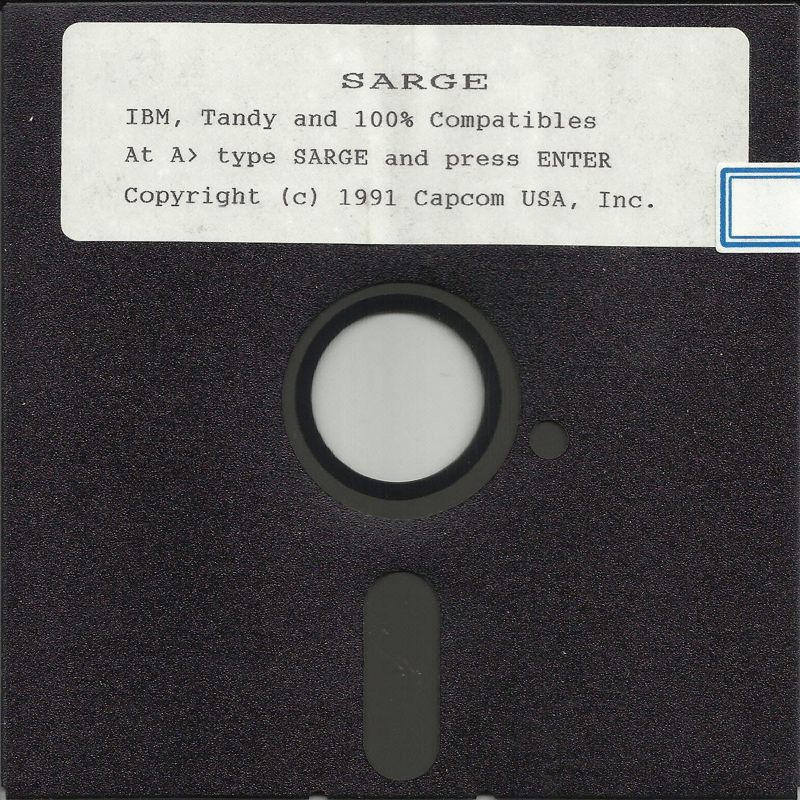 Media for Sarge (DOS) (5.25" disk version (1991 re-release))