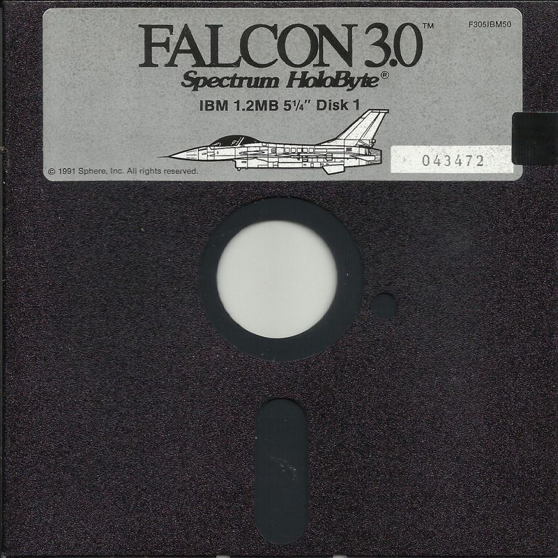 Media for Falcon 3.0 (DOS) (5.25" disk release): Disk 1/5