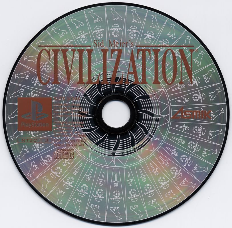 Media for Sid Meier's Civilization (PlayStation)