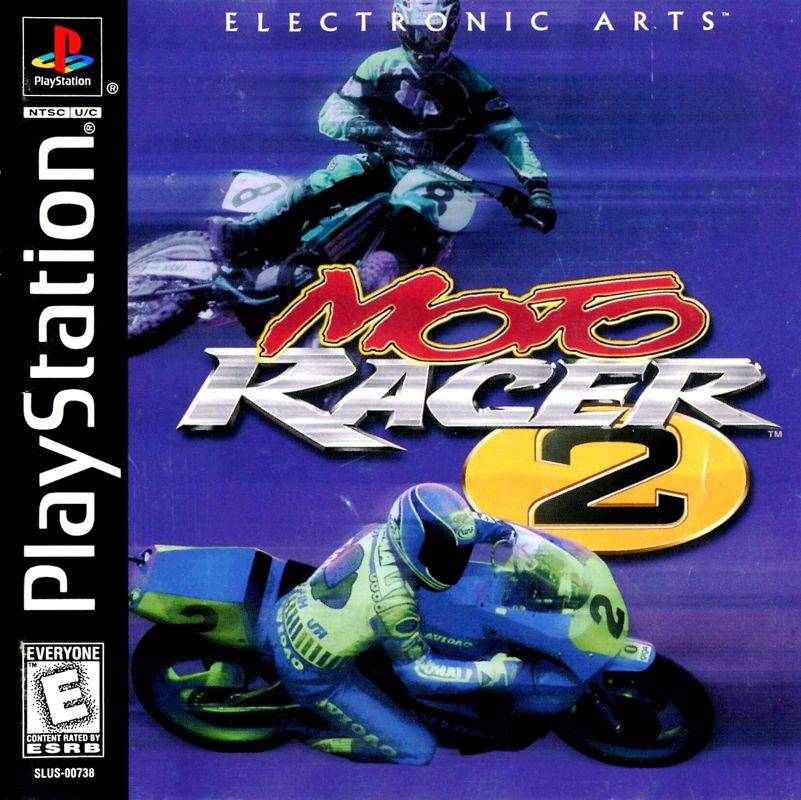 Front Cover for Moto Racer 2 (PlayStation)