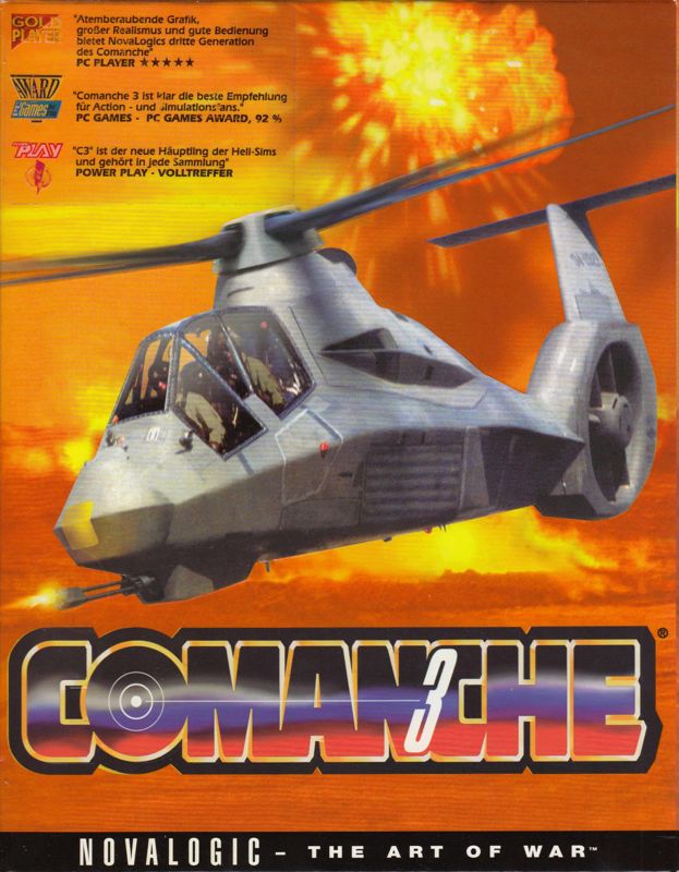 Front Cover for Comanche 3 (DOS)