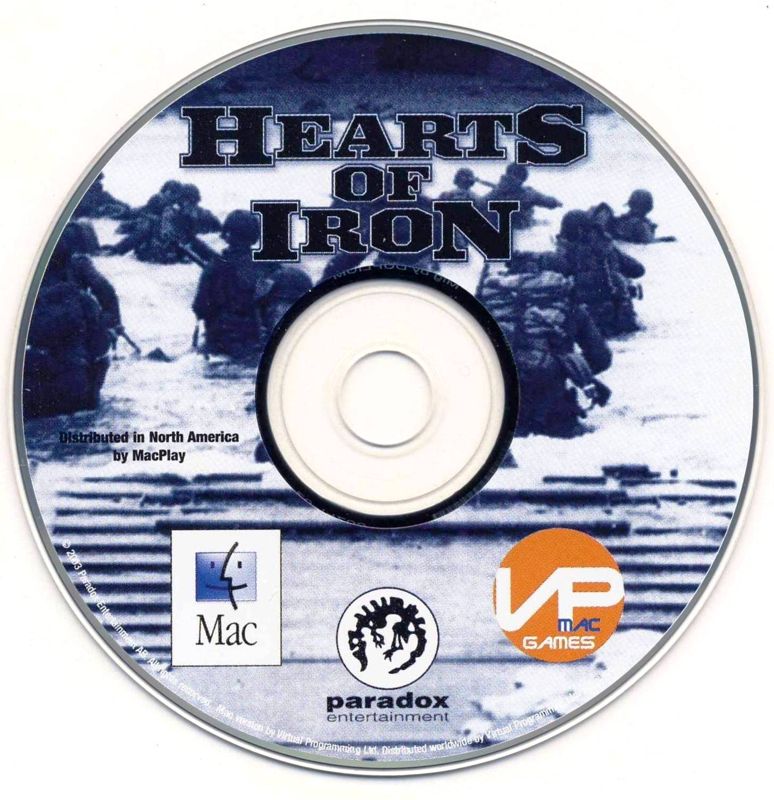 Media for Hearts of Iron (Macintosh)