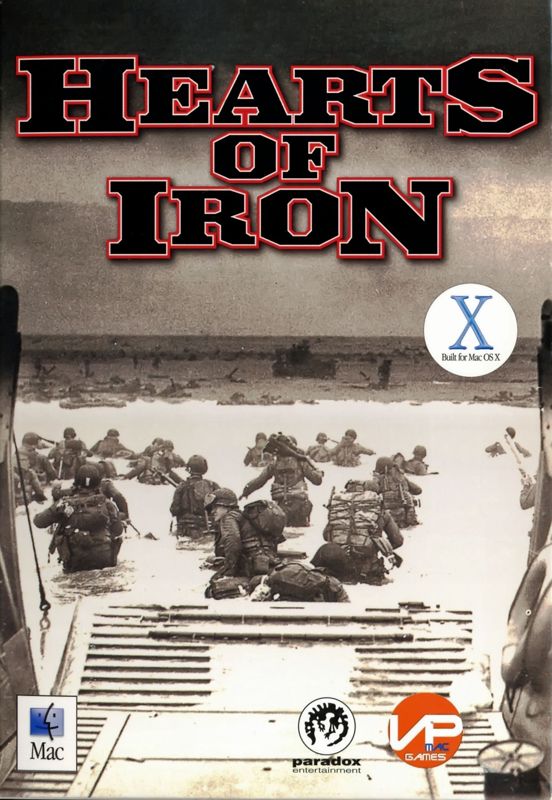 Front Cover for Hearts of Iron (Macintosh)