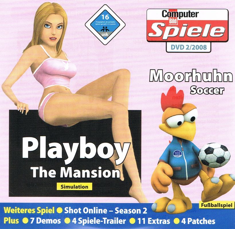 Front Cover for Crazy Chicken: Soccer (Windows) (Computer Bild Spiele 2/2008 covermount)
