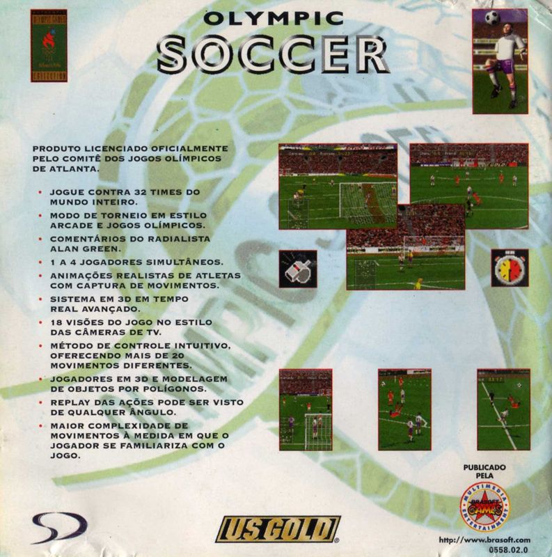 Other for Olympic Soccer (DOS): Jewel Case - Inside