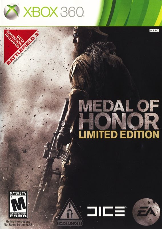 Front Cover for Medal of Honor (Limited Edition) (Xbox 360)