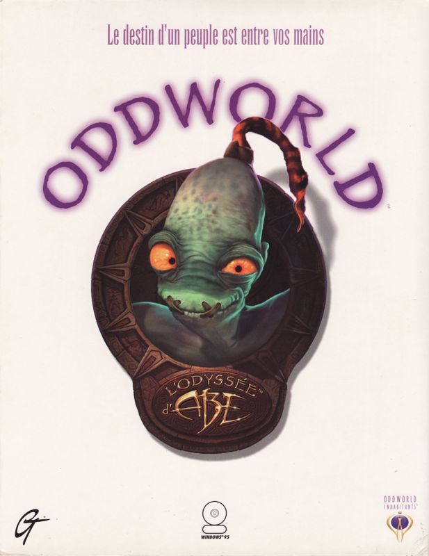 Oddworld Abes Oddysee Cover Or Packaging Material Mobygames