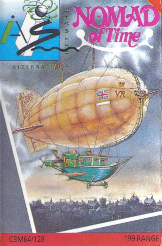 Front Cover for Nomad of Time (Commodore 64) (Alternative Software re-release (1988))