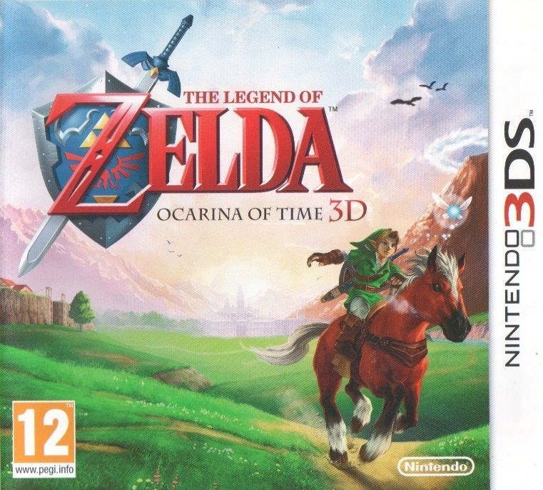 Front Cover for The Legend of Zelda: Ocarina of Time 3D (Nintendo 3DS)