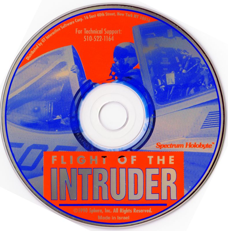 Media for Flight of the Intruder (DOS)