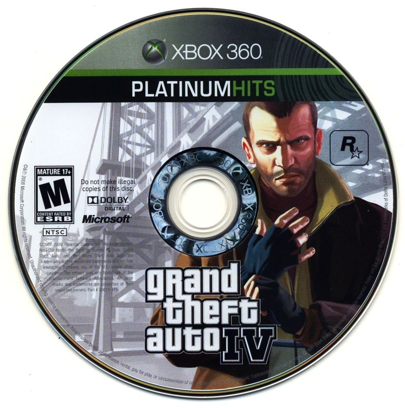 Grand Theft Auto Iv Cover Or Packaging Material Mobygames 4636