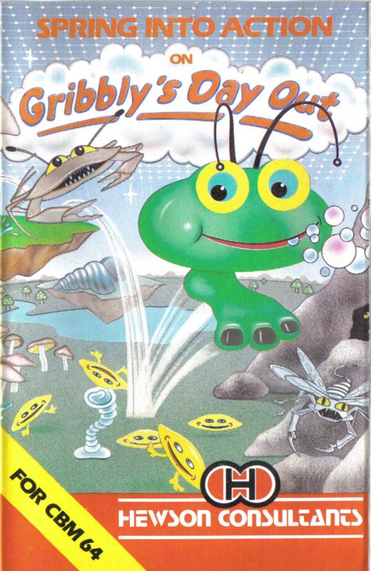 Front Cover for Gribbly's Day Out (Commodore 64)