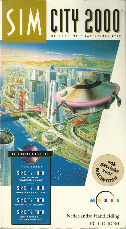 Front Cover for SimCity 2000: CD Collection (Macintosh and Windows and Windows 3.x)