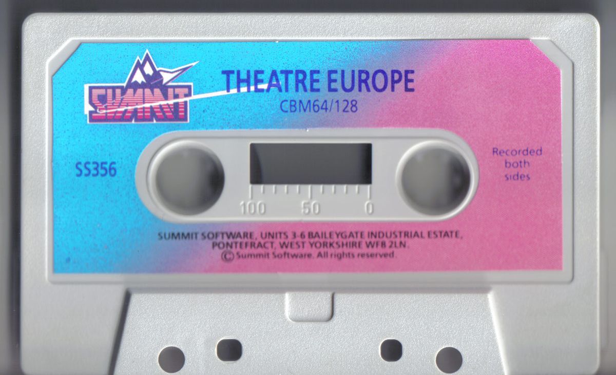 Media for Theatre Europe (Commodore 64)