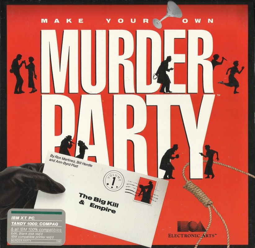 Front Cover for Make Your Own Murder Party (DOS)