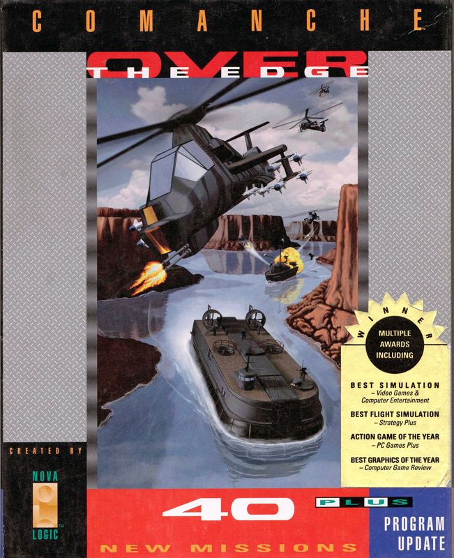 Front Cover for Comanche: Over the Edge (DOS)