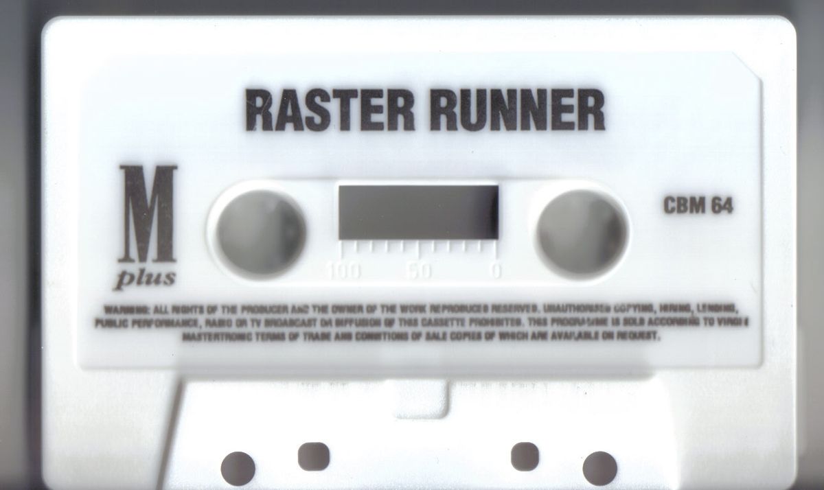Media for Raster Runner (Commodore 64)