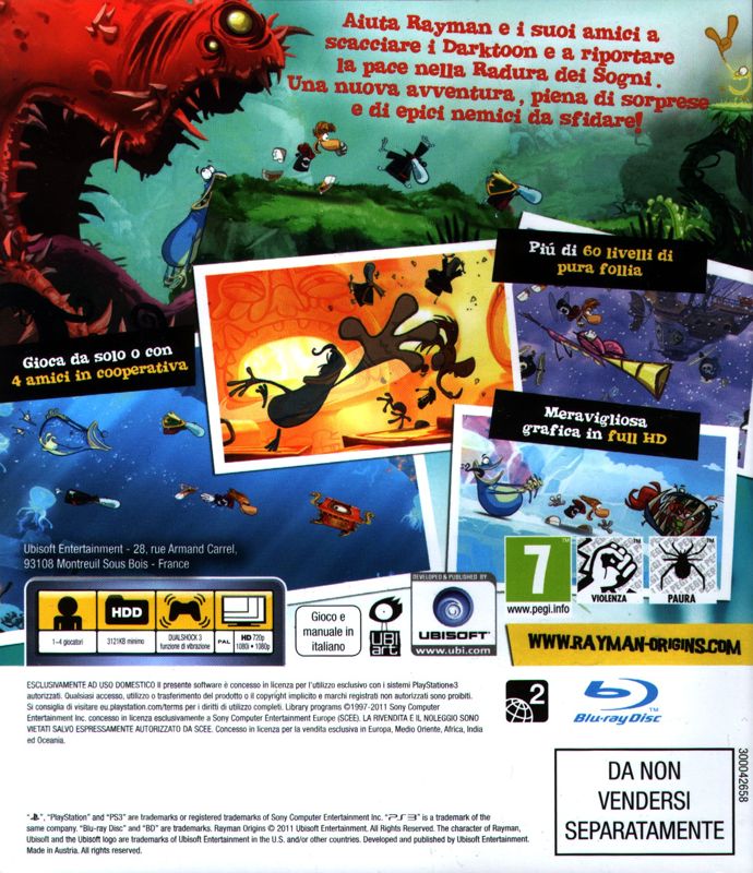 Rayman Legends cover or packaging material - MobyGames