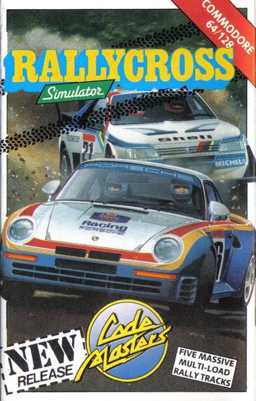 Front Cover for Rallycross Simulator (Commodore 64)