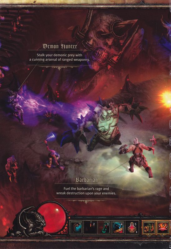 Inside Cover for Diablo III (Macintosh and Windows): Inside Fold - Part 3