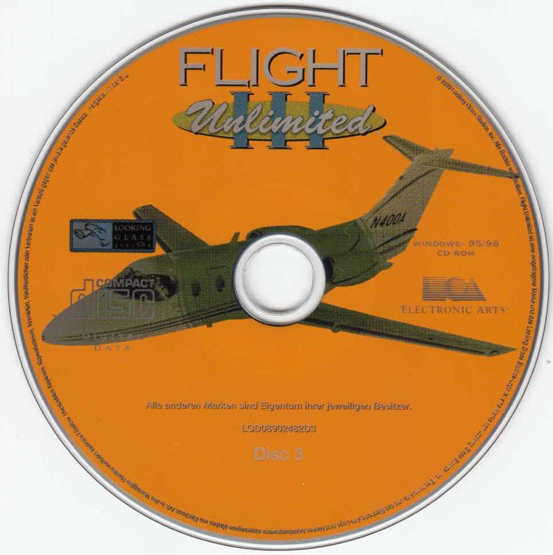 Media for Flight Unlimited III (Windows): Disc 3