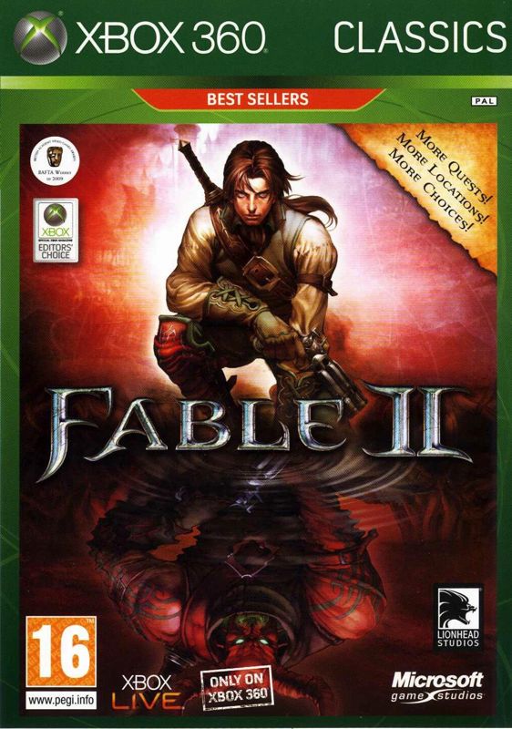 Front Cover for Fable II: Platinum Hits (Xbox 360) (Xbox 360 Classics release)