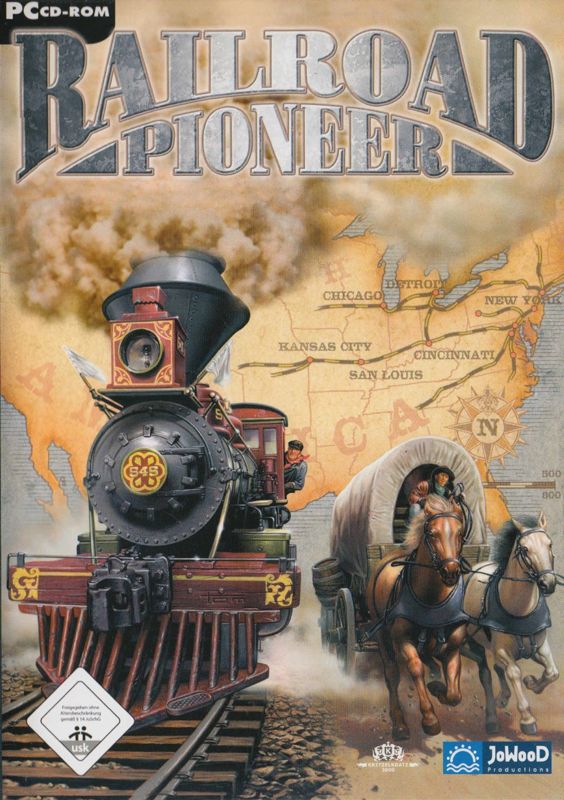 Front Cover for Railroad Pioneer (Windows)