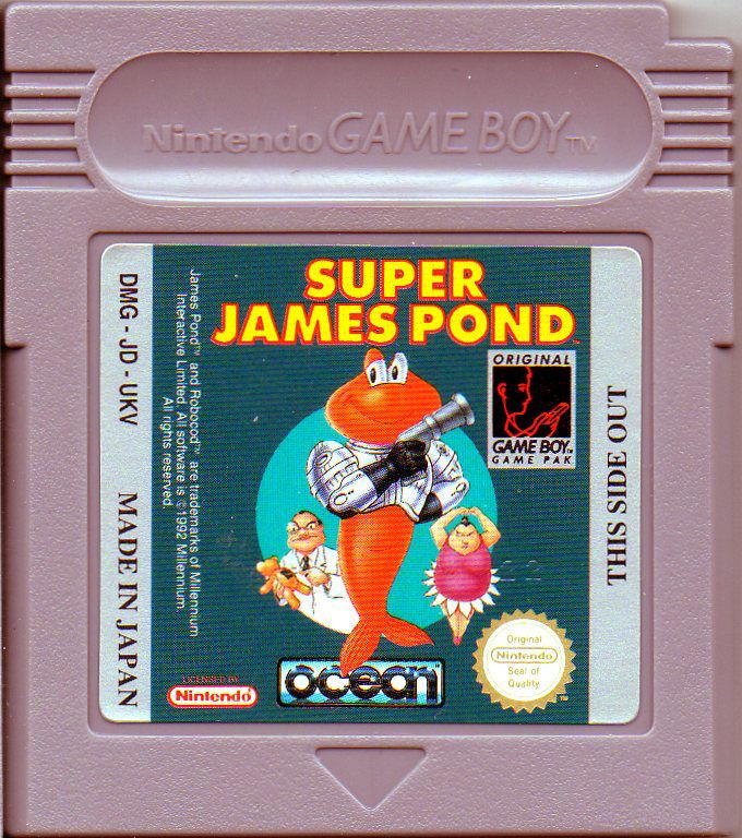 Media for James Pond 2: Codename: RoboCod (Game Boy)