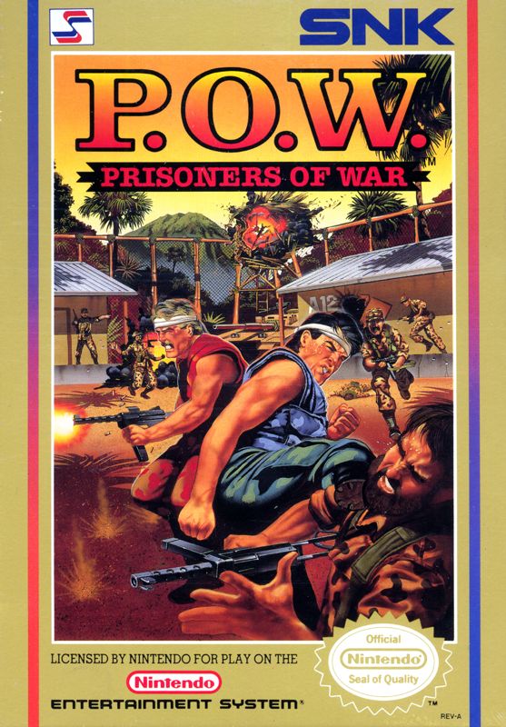 Front Cover for P.O.W.: Prisoners of War (NES)