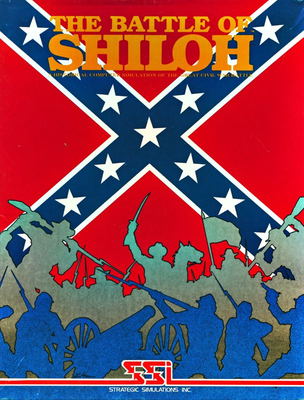 Front Cover for The Battle of Shiloh (Atari 8-bit and TRS-80)