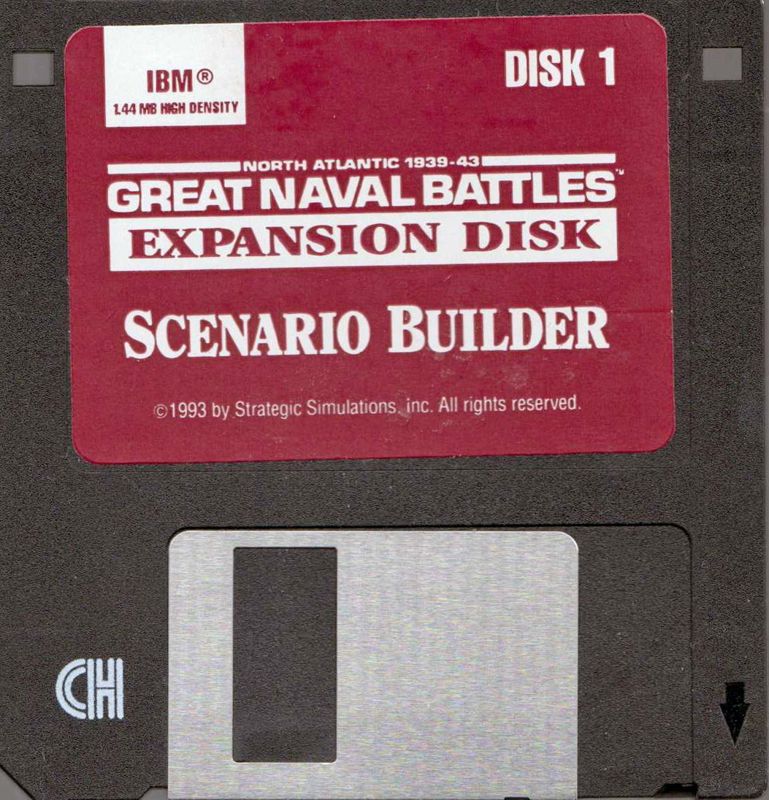Media for Great Naval Battles: North Atlantic 1939-43 - Scenario Builder (DOS)