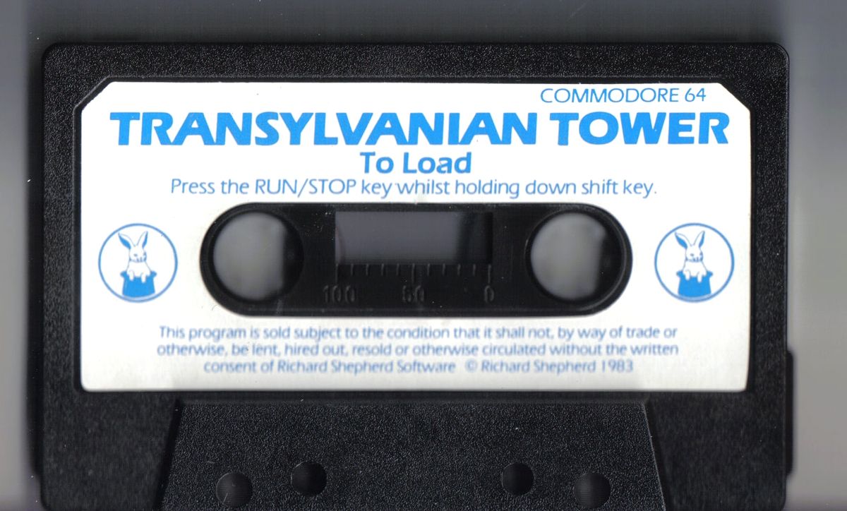 Media for Transylvanian Tower (Commodore 64)