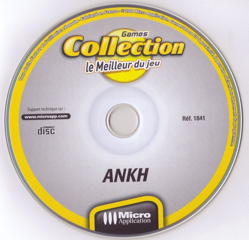 Media for Ankh (Windows) ("Le Meilleur du Jeu" release (Micro Application 2008))
