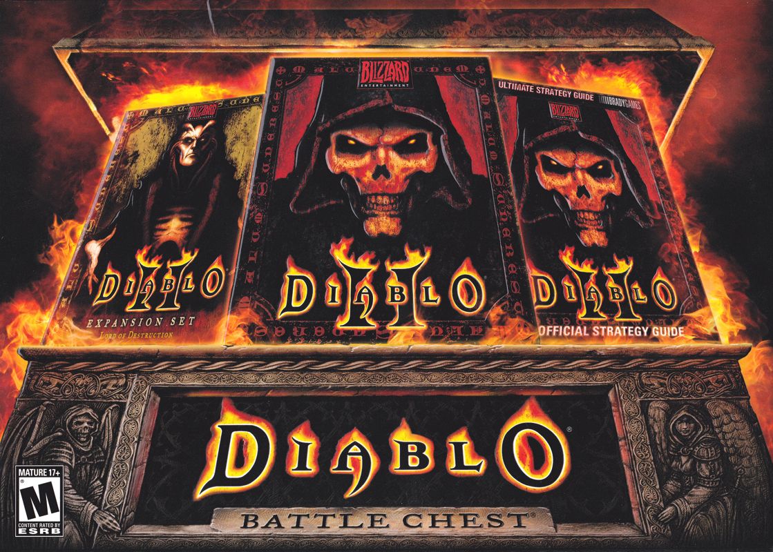 Front Cover for Diablo: Battle Chest (Macintosh and Windows) (Diablo II + Expansion set only)
