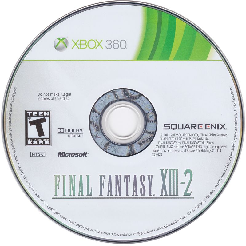 Media for Final Fantasy XIII-2 (Xbox 360)