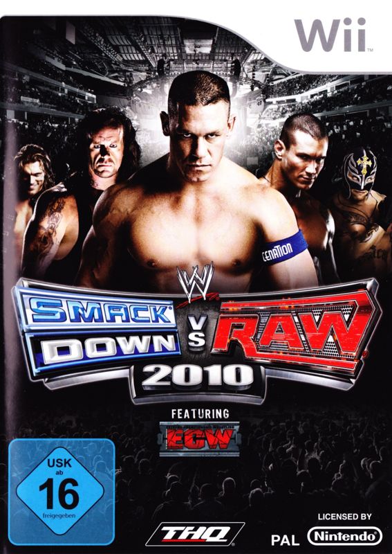 Front Cover for WWE Smackdown vs. Raw 2010 (Wii)